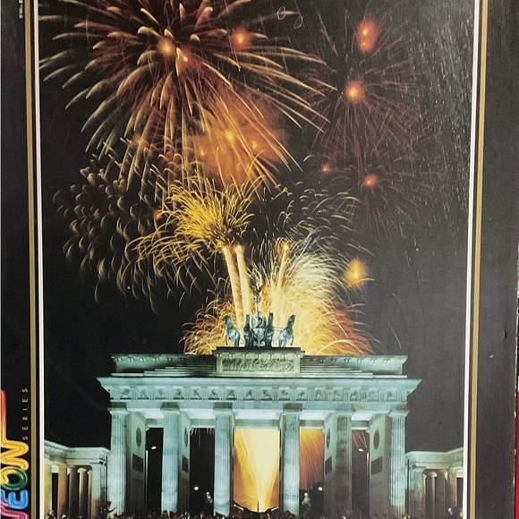 VINTAGE NEON SERIES PUZZLE BY EDUCA NEVER WORKED - Picture 1 of 1